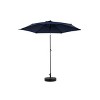 TiramisuBest 14.8 Ft Double Sided Rectangular Large Outdoor Umbrella with Crank Khaki No Base - 3 of 4