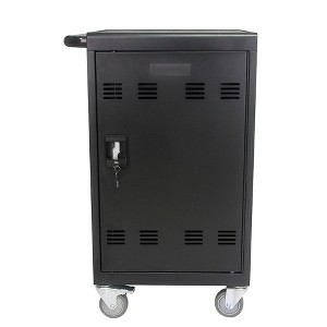 Mobile Charging Cart and Cabinet for Tablets Laptops 30-Device, Mobile Charging Cart Station Locking Charging Station Cabinet Laptop Storage Rack - 1 of 4