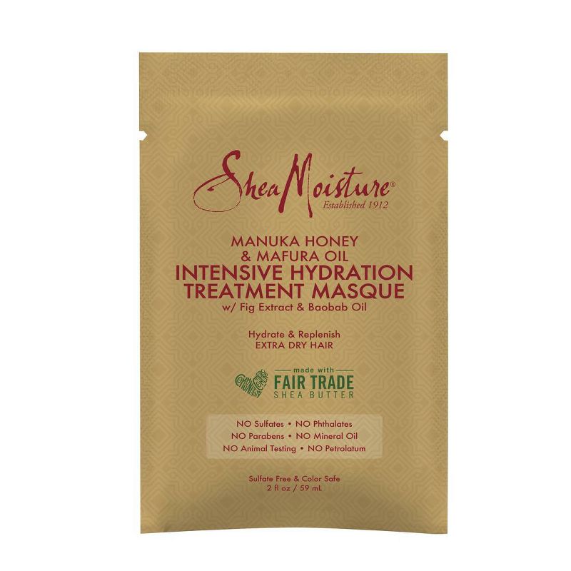 SheaMoisture Manuka Honey & Mafura Oil Intensive Hydration Hair Mask, 3 of 15