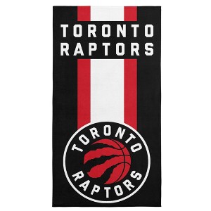 Toronto Raptors NBA Zone Read Beach Towel 30 x 60 inches - 1 of 4