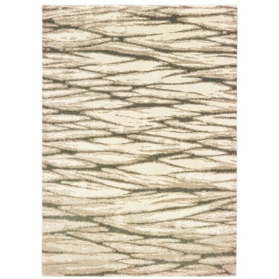 Oriental Weavers Carson 9671C Ivory/ Sand Indoor Area Rug - 3'10" x 5'5"
