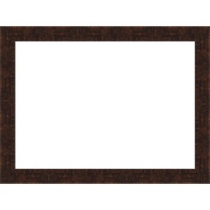 Amanti Art William Mottled Bronze Narrow Framed Dry Erase Magnetic Board - 1 of 4