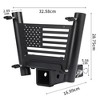 Flagpole Holder, Hitch Flag Pole Mount - Heavy-Duty Rust Resistant Holder for Standard 2-Inch Receivers (Truck, SUV, RV, Camper) - 4 of 4