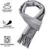 Alpine Swiss Mens Plaid Scarf Softer Than Cashmere Scarves Winter Shawl - 3 of 4