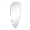 TEHOME Chrome Asymmetrical Bathroom Mirror Irregular Shaped Wall Mirror - 2 of 4