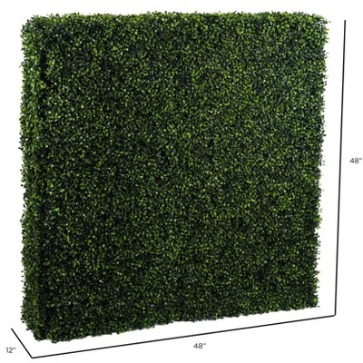 EverGreen 54'' UV-Resistant Outdoor Plastic Boxwood Floor Plant