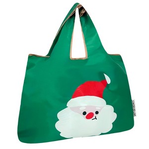 Wrapables Large Foldable Tote Nylon Reusable Grocery Bags - 1 of 4