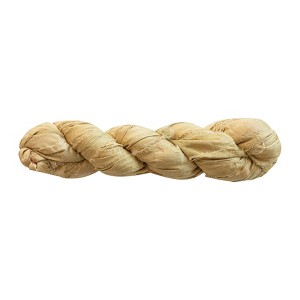 Storied Home 75-Yard Torn Silk Ribbon, Khaki - 1 of 2