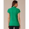 INSPIRE CHIC Women's Sleeveless Mock Neck Knitted Pullover Sweater Tops - 4 of 4