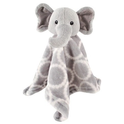 Herrnalise Animal Security Blanket Soft Baby Lovey Unisex Love Baby Gifts  for Newborn Boys and Girls Baby Snuggle Toy Baby Elephant Stuffed Animal  Grey 11.4 Inch 