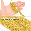Alilang Sequin Braid Cord Trim, 0.4 Inch Glitter Laser Sequin Strip, Sewing Sequin Ribbon for DIY Crafts Party Decorations, 13 Yards - 3 of 4