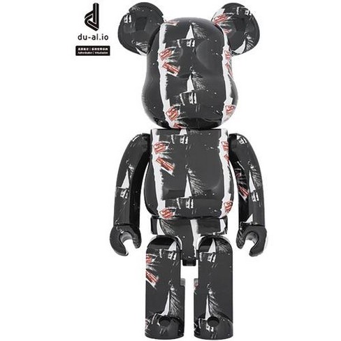 Medicom - Medicom - Andy Warhol Rolling Stones Sticky Fingers 1000%  Bearbrick