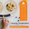 Kismile Warming Mat for Food, 3/7 Temp Settings, Childproof Lock, Rollable Portable Food Warming Mat, Ideal for Gatherings, Parties, Food Warmer - 2 of 4