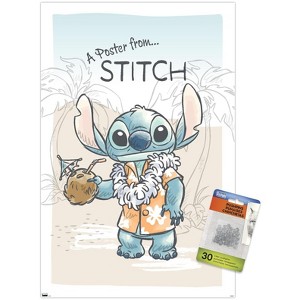 Trends International Disney Lilo and Stitch - Poster From Stitch Unframed Wall Poster Prints - 1 of 4