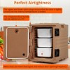 82 Qt Commercial Insulated Food Pan Carrier Catering Hot Cold Serving Dish box - 4 of 4