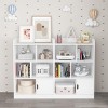 KTMBDW Bookshelf, 3-Tier Bookcase, Book Shelf, Open Storage Shelf, for Living Room, Home Office, Dinning Room, White - 4 of 4