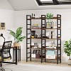 LITTLE TREE 70.86" 5 Tier Bookshelf Rustic Brown - 4 of 4