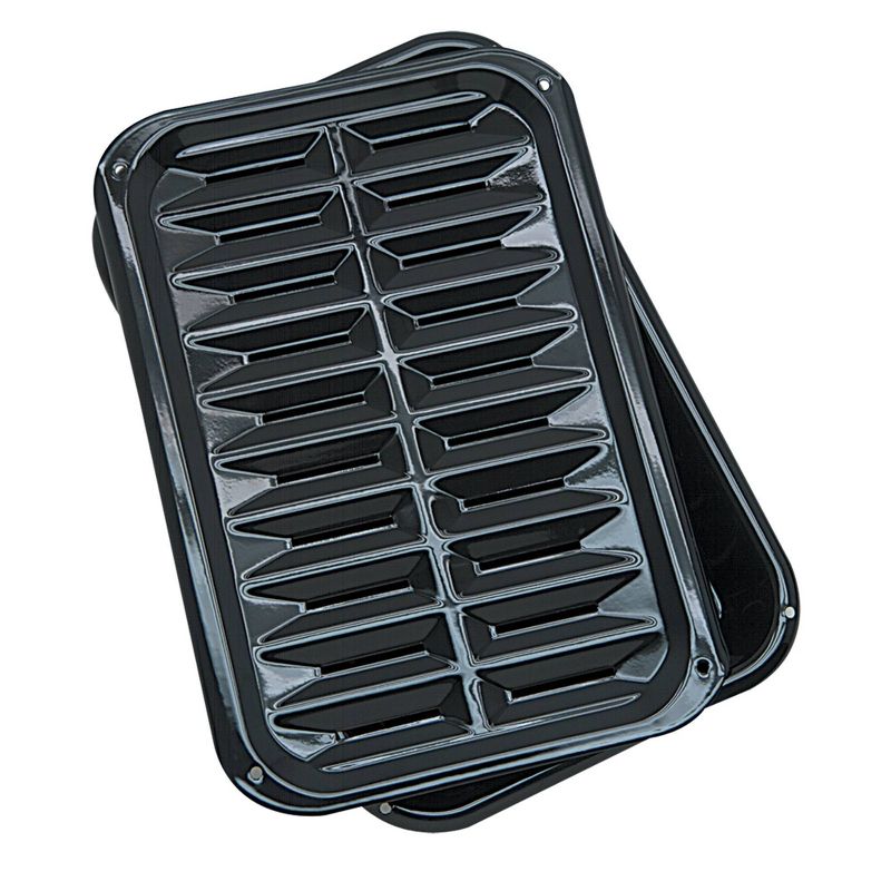 Range Kleen 2pc Broiler Pan Set with 1 BP102X and 1 BP106X and 1 Scrape and Kleen, 3 of 7