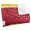 Virginia Military Institute Logo Dots Silky Touch Blanket White 50x60 - 3 of 4