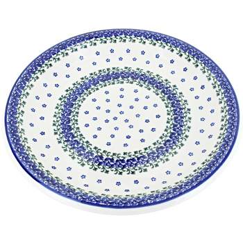 Blue Rose Polish Pottery 1103 Kalich Dinner Plate