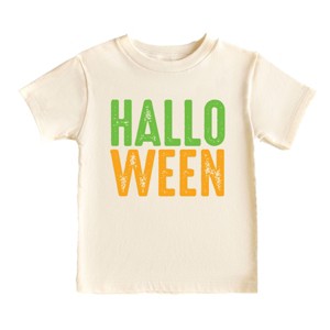 Halloween Bright Distressed - Youth Short Sleeve Graphic T-Shirt and Toddler Short Sleeve Graphic T-Shirt - 1 of 4