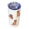E & S Imports 7.0 Inch Golden Retriever Serengeti Tumbler Hot Or Cold Drinks Tumblers - 2 of 3