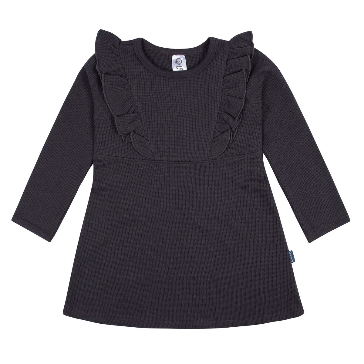 Gerber Baby and Toddler Girls' Dress With Ruffle