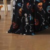 RT Designer's Collection Halloween Rock n Roll Printed Flannel Throw Blanket 50" x 70" Multicolor - 3 of 4