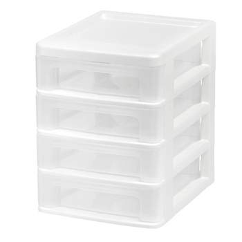 YIYIBYUS 6-Tier Plastic 4-Wheeled Rolling Storage Cart with 6 Drawers  Containers Bins in White HG-LYF6168-251 - The Home Depot
