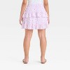 Girls' Smocked Drop Waist Tiered Floral Skirt - art class™ - 2 of 3