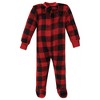 Hudson Baby Infant Boy Plush Sleep and Play, Moose - 4 of 4