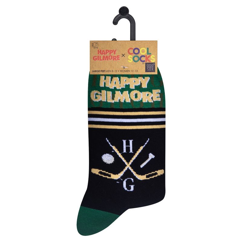 Cool Socks, Happy Gilmore Greens, Funny Novelty Socks, Large, 5 of 6