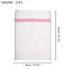 Unique Bargains Thickened Coarse Mesh Laundry Bags Pink 1 Pc - 3 of 4