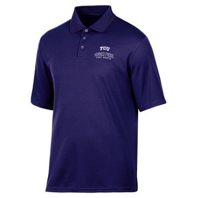 NCAA TCU Horned Frogs Men's Polo T-Shirt