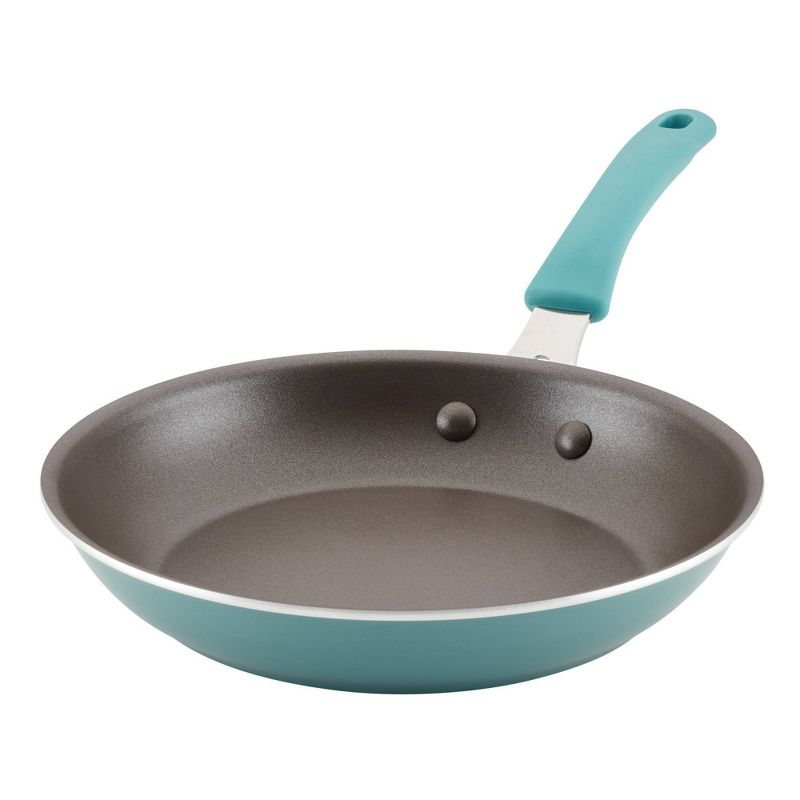Rachael Ray Cook + Create Aluminum Nonstick Frying Pan 10&#34; Agave Blue, 1 of 15