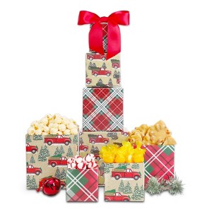 Tis the Season Truck Gift Tower - 1 of 1