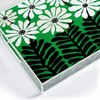 Modern Tropical Mod Flower Garden Black White Acrylic Tray - Deny Designs - 4 of 4