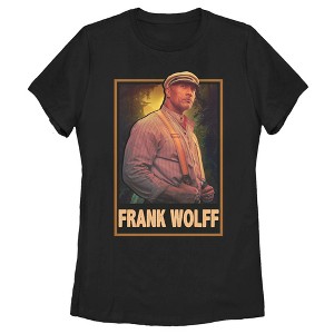 Women's Jungle Cruise Frank Wolff Portrait T-Shirt - 1 of 4