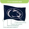 NCAA Penn State Flag with Grommets, 3'x5' Penn State Nittany Lions Outdoor College Flags & Banners for Garden Patio Indoor Wall Décor - 2 of 4