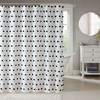 Gracie Mills Albert Polka Dots Casual Shower Curtain with All over pom pom - 3 of 4