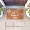 Stupell Industries Autumn Please Sentiment Printed Outdoor Door Mat, design by Amanda Houston, 18"x30" - 3 of 4