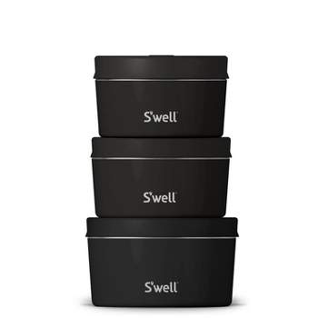 S'well Food Storage Canister Set Onyx