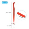 Unique Bargains Polyester Wear-resistant ID Card Neck Lanyards with Hook 10 Pcs - 2 of 4