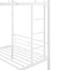PAGED Twin over Twin Bunk Bed Modern Convertible Metal Bed Frame with Guardrail and Ladder for Bedroom - 4 of 4