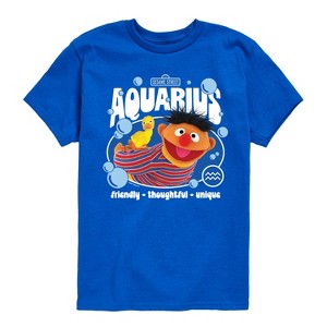 Boys' - Sesame Street - Ernie Aquarius Short Sleeve Graphic T-Shirt - 1 of 4