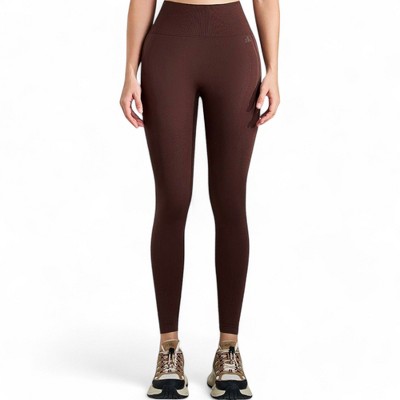 Anna-Kaci Active Women's High Waist Ribbed Seamless Leggings with Sculpting Fit
