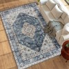 HOMCOM Area Rug, Vintage Machine Washable Rug, Non-Slip Floor Carpet for Living Room, Bedroom, Dining Room, Home Office - 3 of 4