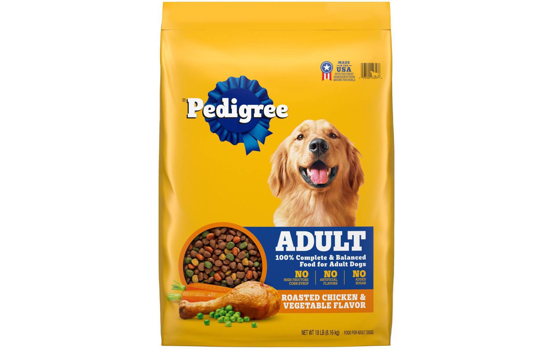 Pedigree Roasted Chicken and Vegetable Flavor Adult Dry Dog Food
