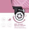 Dexmalle 4-piece ABS lightweight suitcase - 3 of 4