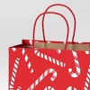 3ct Snowflakes and Candy Canes Large/Cub/Petite Christmas Gift Bags - Wondershop™ - 3 of 4